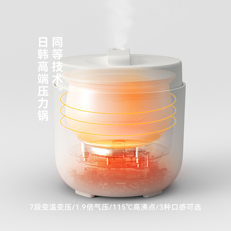 Olayks Instant Perfection หม้อความดันไม่เคลือบในครัวเรือน 5L หม้อหุงข้าวหม้อความดัน