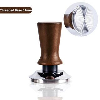 【จัดส่งด่วน】TAMPER 51/58MM แทปม์เปอร์กาแฟ ตั้งแรงกดได้ 25-35 ปอนด์ ท้องเรียบ เปลี่ยนท้องลายอื่น