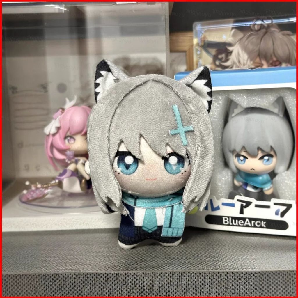 HQ Blue Archive ตุ๊กตา Plush Sunaookami Shiroko Hoshino ตุ๊กตาตุ๊กตาสําหรับสาวตกแต่งบ้านตุ๊กตาของเล่
