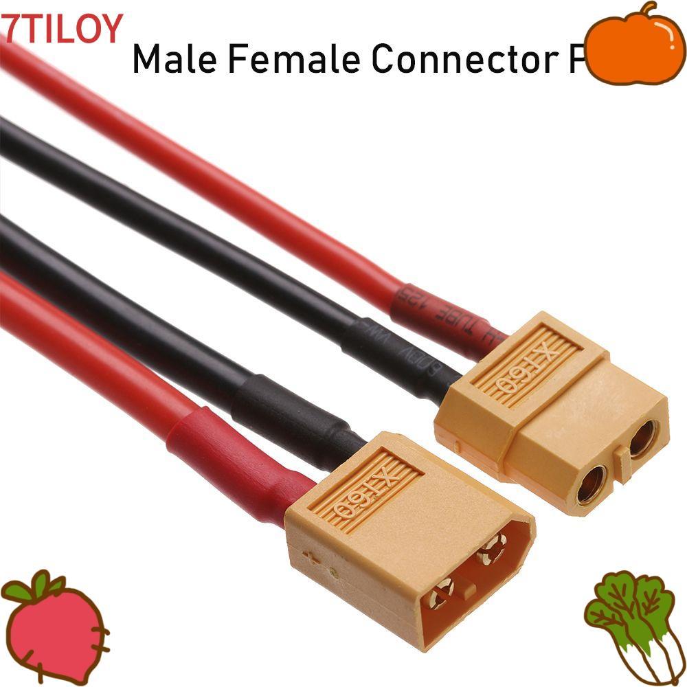 7TILOYSHOP สาย Dual Extension Parts 12 AWG/14 AWG สายไฟอุปกรณ์เสริมหญิง/ชาย