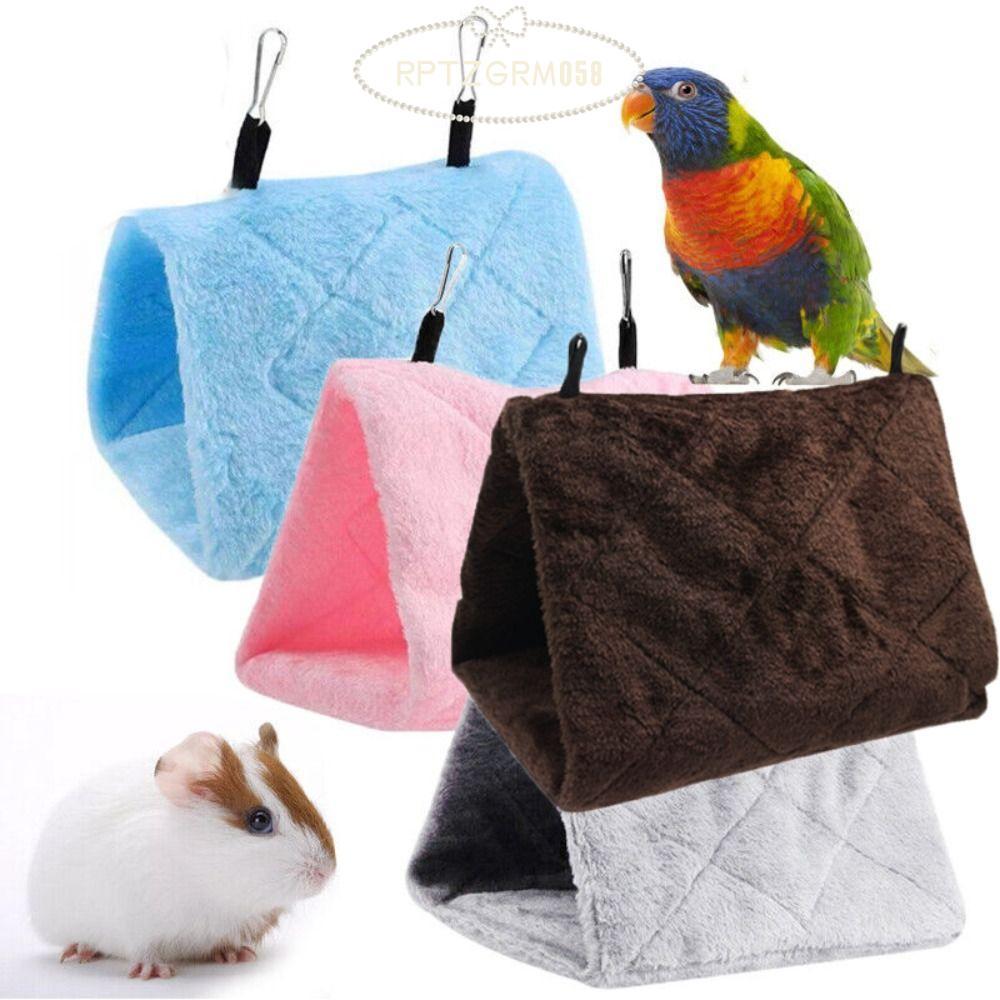 RPTZGRM058 เปลญวนสัตว์เลี้ยง Pure Color Sleep Happy Plush Hang Cave Bed