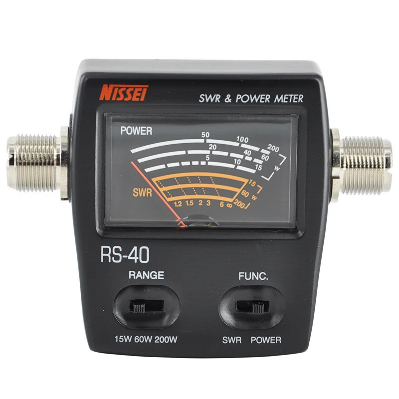 Hot Best Seller ขายดีที่สุด Mariosourcing Nisse Rs-40 200W 140-150Mhz/430-450Mhz Power/Swr Meter สํา