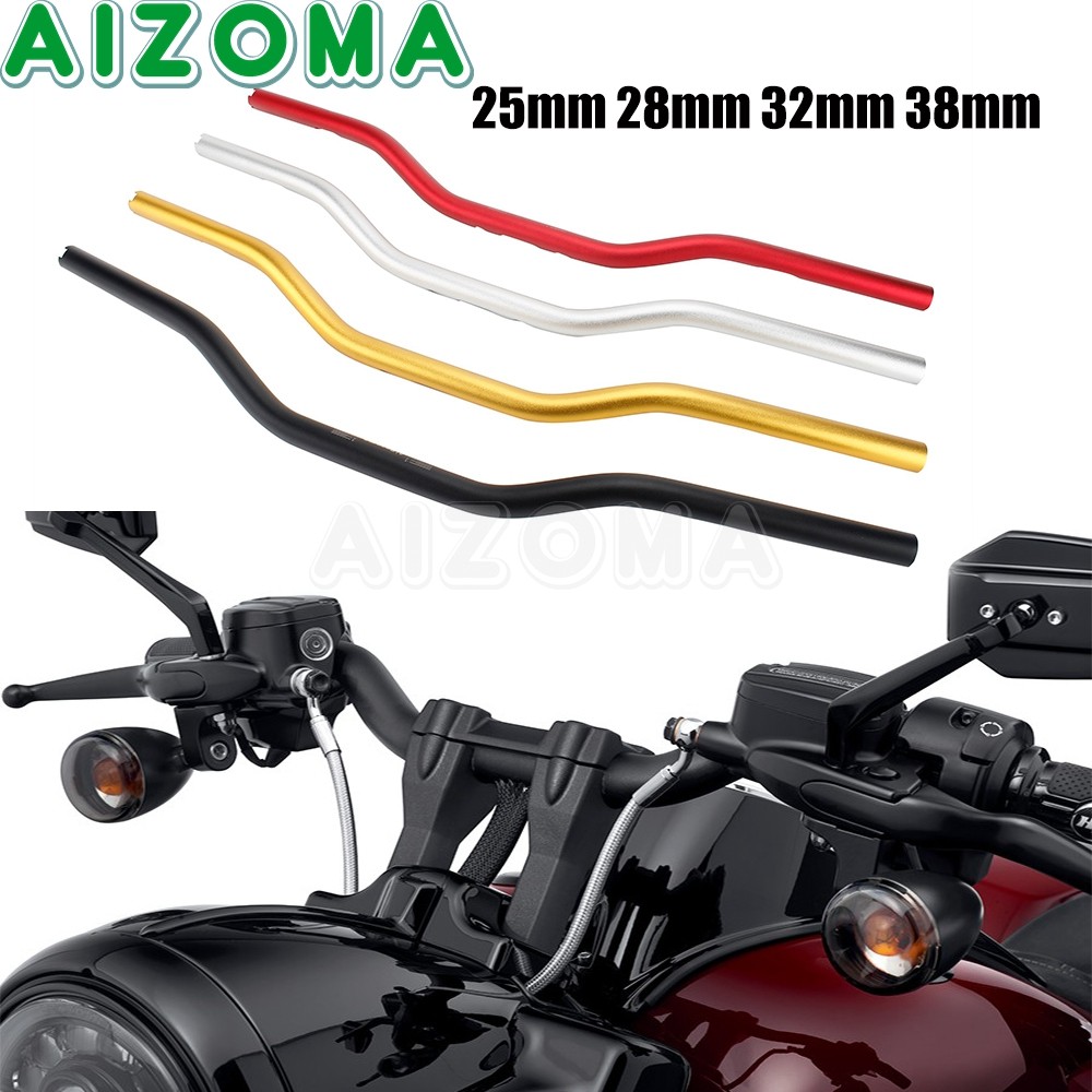OT 1" 1.125" 1.25" 1.5" Handlebar For Harley Sportster Iron 883 XL883N Forty-Eight XL1200X Roadster 