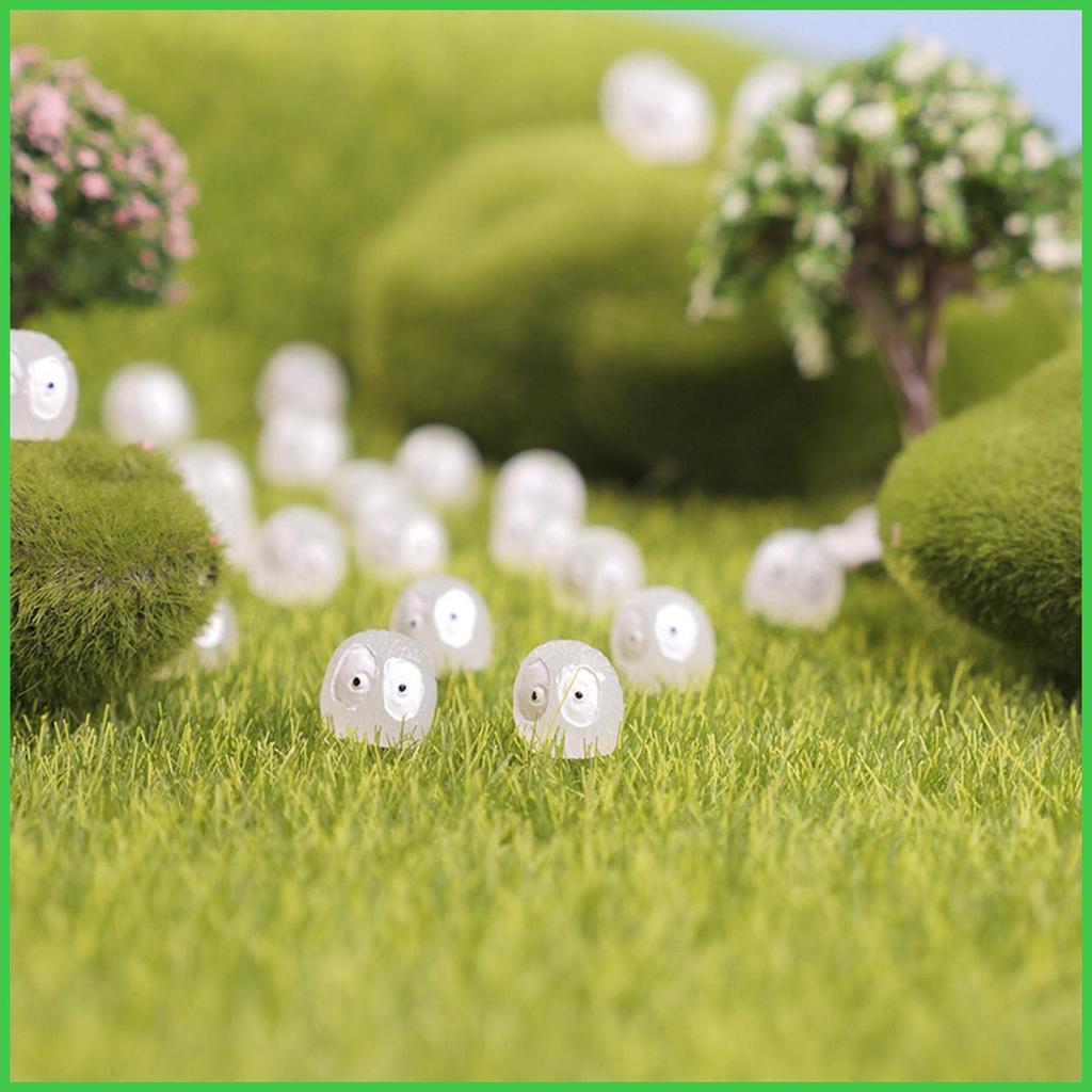 Princess Mononoke Tree Elves 6 ชิ้น/เซ็ตเรซิ่นเรืองแสงใน Dark Tree Elves Glow In The Dark Tree Elves