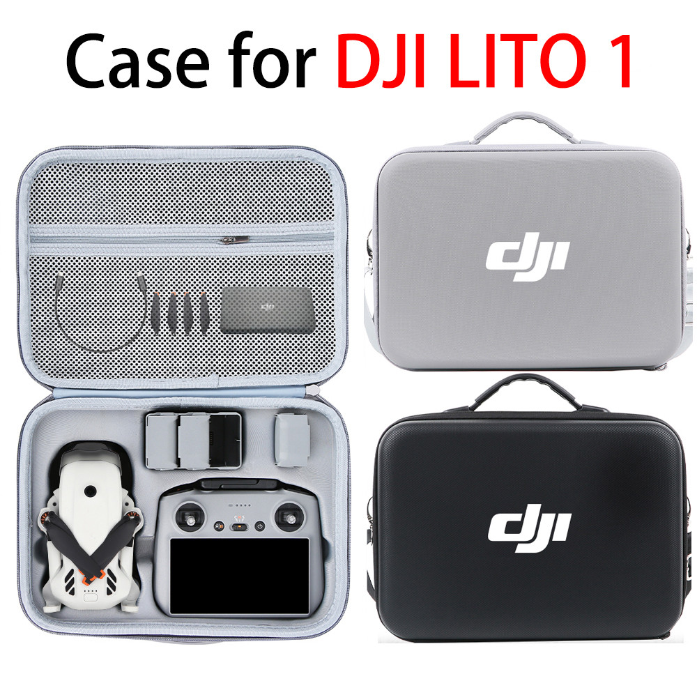 สําหรับ DJI LITO 1/X1 กระเป๋าบินรอบชุดมือถือ Crossbody กระเป๋า RC 2/RC-N3 รีโมทคอนโทรลแบบบูรณาการกล่องเก็บ Lito 1 Drone อุปกรณ์เสริม