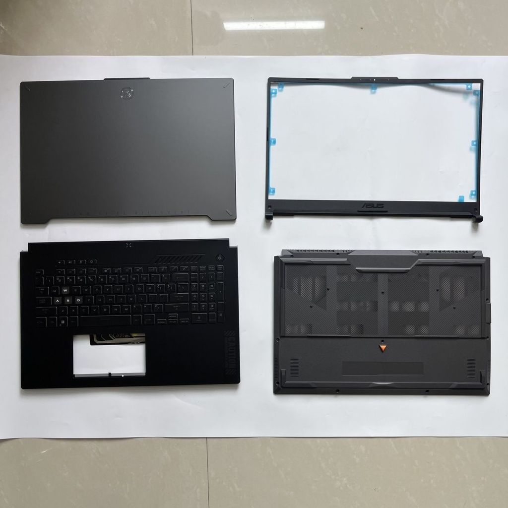 อะไหล่แท้จากเครื่อง Asus TUF3 Plus TUF4P FX707 FA707 FA707Z ชุดเปลือกฝาA B C D เดิม