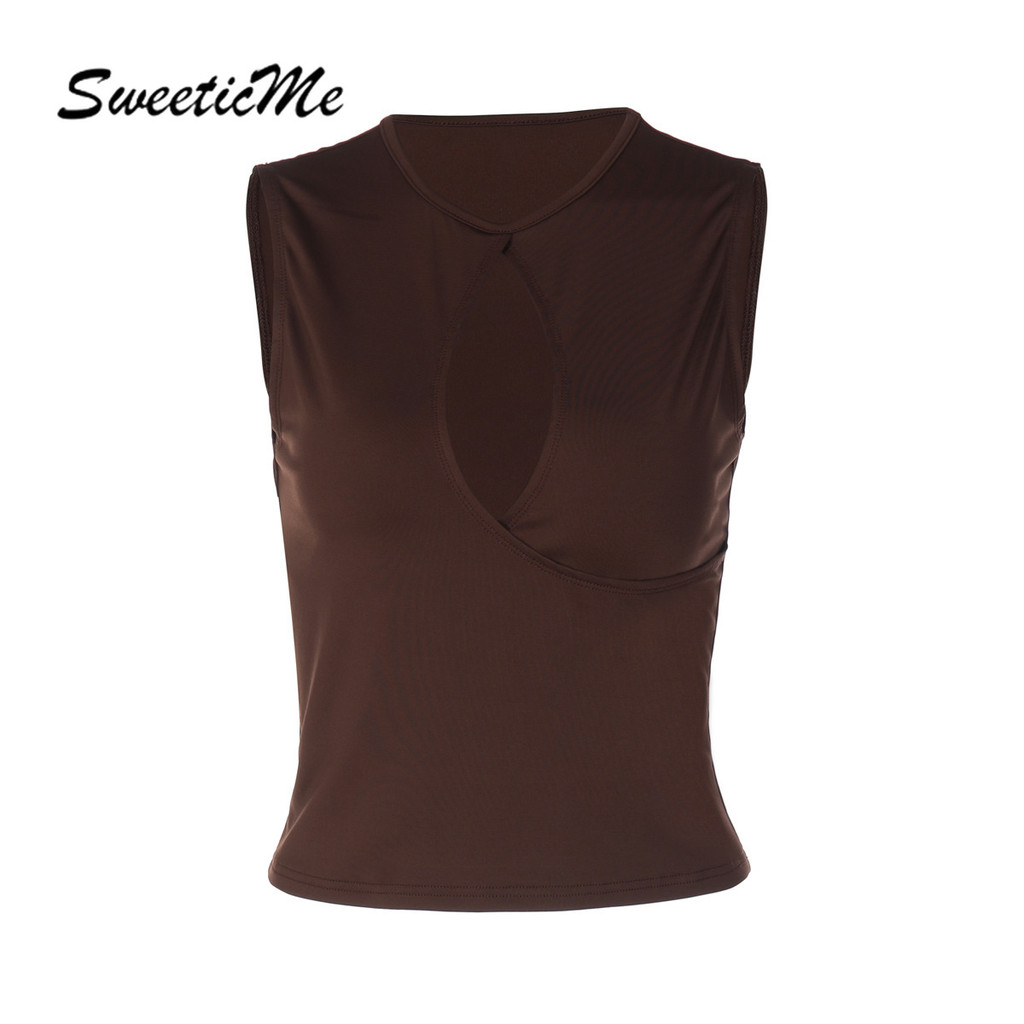 เสื้อ.camisole.หญิง.Hollow-neck.แฟชั่น.ใหม่.2026.สไตล์.ลำลอง
