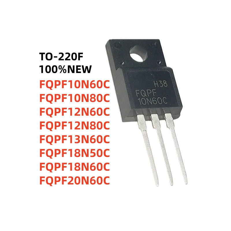 10 ชิ้น FQPF10N60C FQPF10N80C FQPF12N60C FQPF12N80C FQPF13N60C FQPF18N50C FQPF18N60C FQPF20N60C ในสต