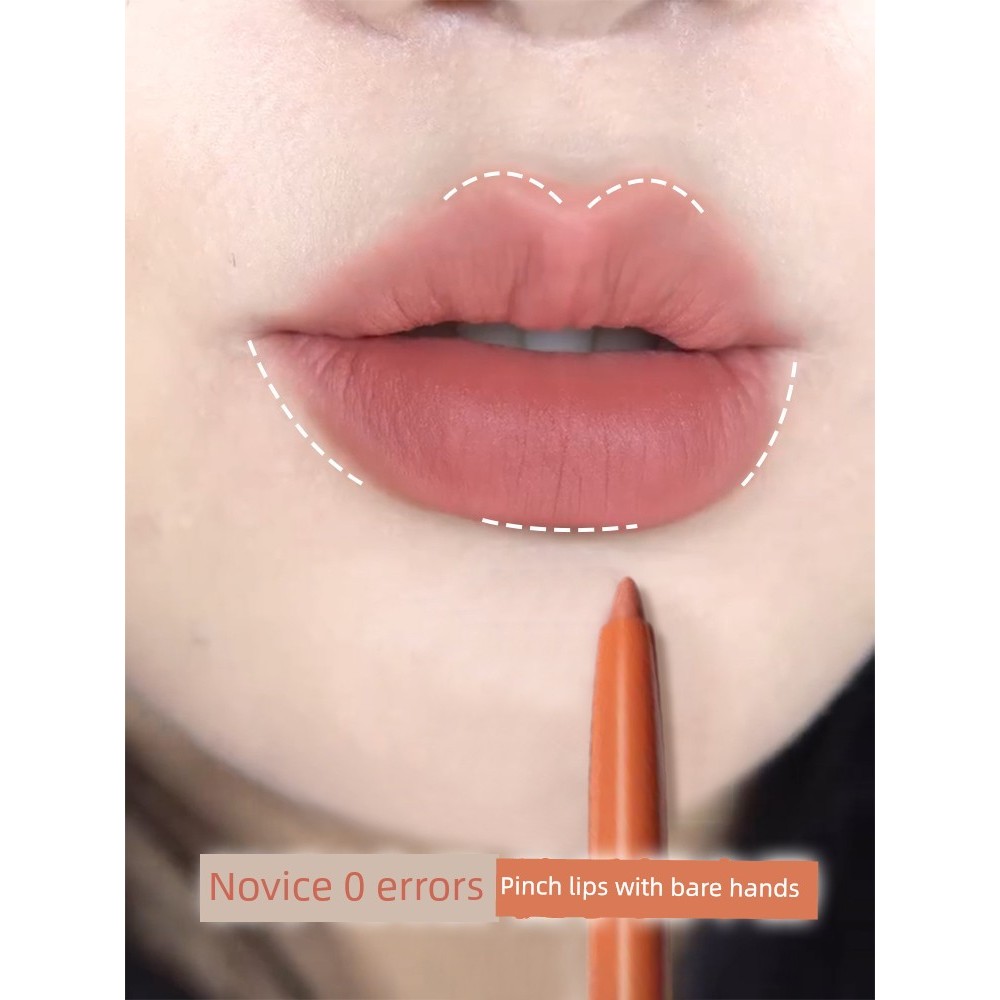 lipstick ลิป Outofoffice Lip Liner Double-Headed หญิง ooo คอนซีลเลอร์ Lip Enhancement 000 ลิปสติกสีน