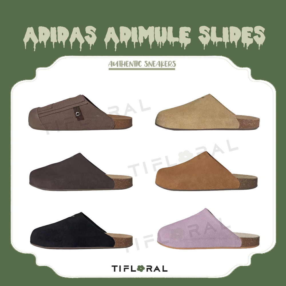 🤎ྀིྀི⋆ แท้100% รับประกัน (พรีออเดอร์) รองเท้า Adidas Originals Adimule รองเท้าแตะหัวปิด (JP9189/JR35