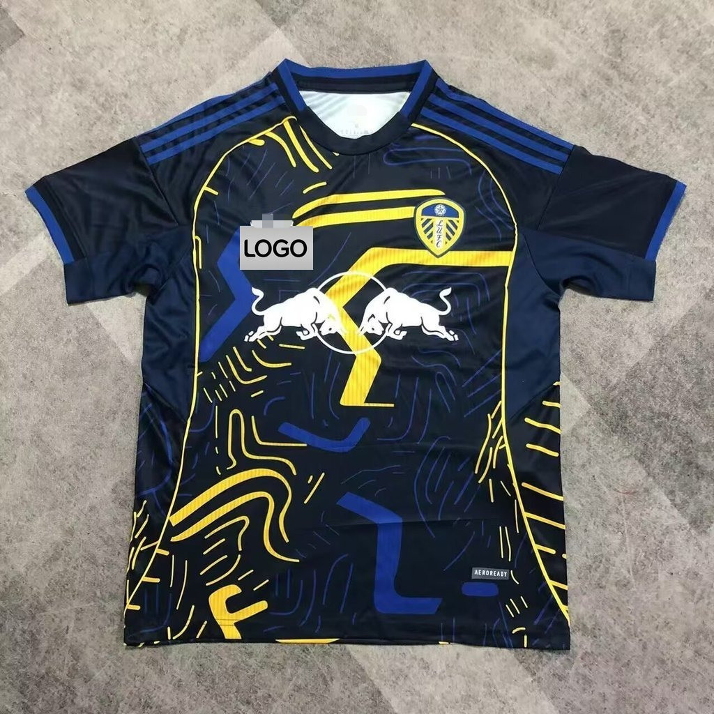 ผู้ชาย 2025-26 Leeds United Edition Jersey พัดลมรุ่นที่กําหนดเองชื่อและหมายเลข AAA + คุณภาพระดับพรีเ