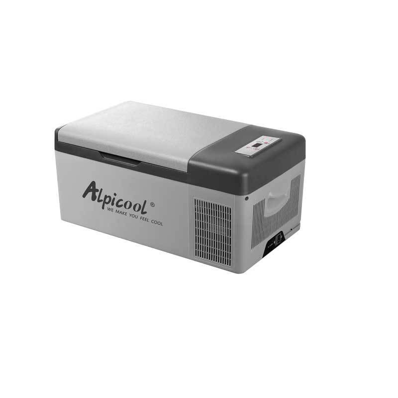 Ice Tiger การบีบอัดหัวรถจักรตู้เย็นรถบ้าน Dual-ใช้ตู้แช่แข็งตู้เย็น 12v24v แบบพกพา C15 หอพักตู้เย็นข