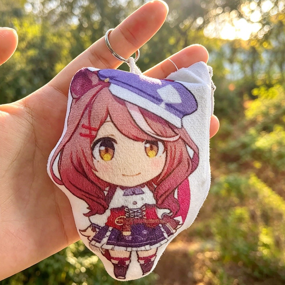 Uma Musume ตุ๊กตาเสียงเปิดใช้งานจี้ Hakimi 5 ประเภทเสียงพูดคุย Uma Musume ตุ๊กตาพวงกุญแจกระเป๋าเครื่องประดับ