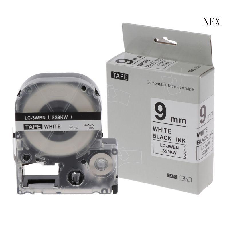 NEX เปลี่ยนเทปฉลาก LW-400 LW-600P สําหรับเทปเครื่องทําฉลาก