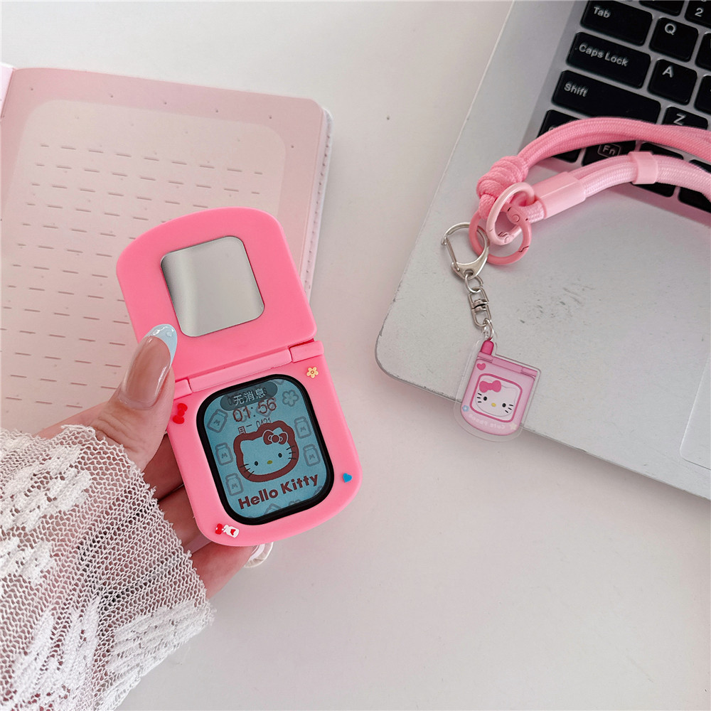 Clamshell เคสซิลิโคนเหมาะสําหรับ iwatch S11 10 9 8 7 ULTRA 6 5 4 SE 3 2 1 ขนาด 38 มม.40mm41mm42mm44mm45mm49 มม.