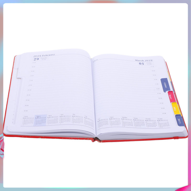 Notepad Schedule Teacher Plan Book Undated Planner สมุดบันทึกประจําวันรายสัปดาห์และรายเดือน