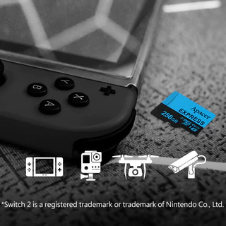 APACER MicroSD Express Card 256GB/512GB Up to R810/W700 MB/s (เมมโมรี่การ์ด) with Nintendo Switch 2