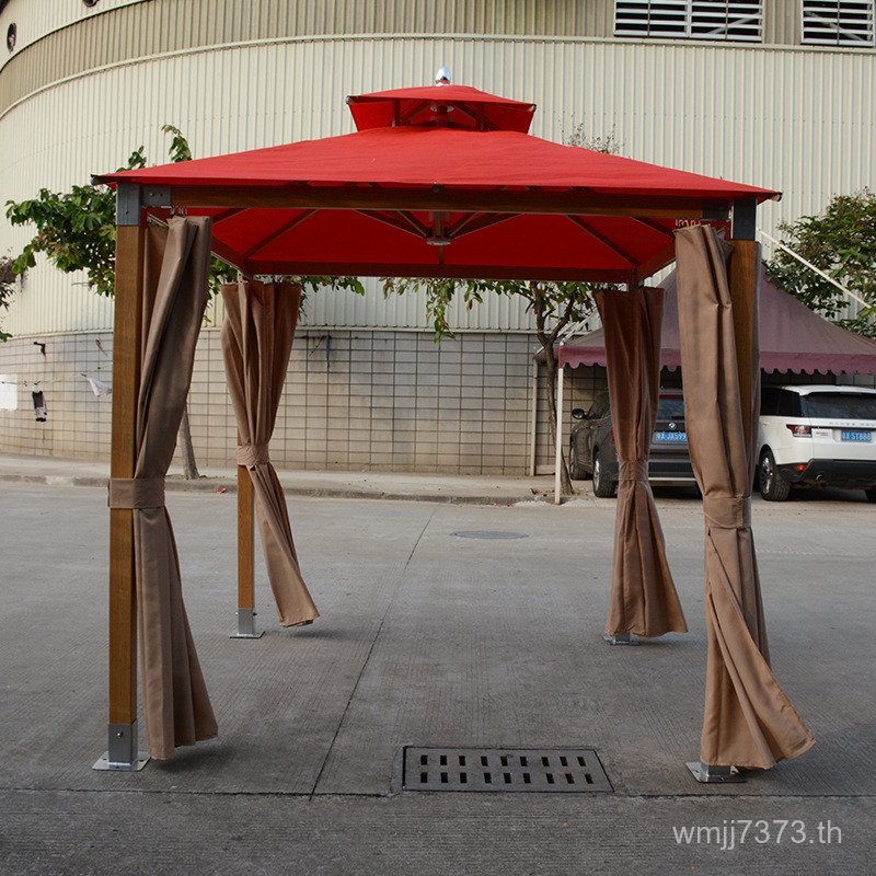 เต็นท์ Pavilion Courtyard Outdoor Pavilion สี่มุม Farm Garden Sunshade Pavilion Four Outdoor Pavilio