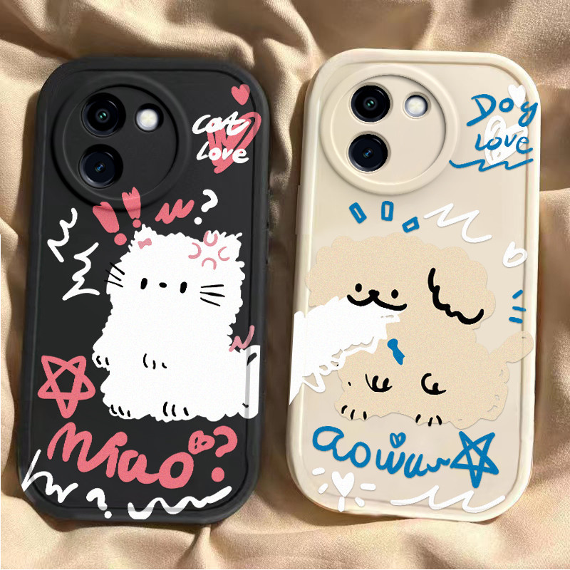 เคส vivo y200 5g vivo y200 5g เคส Vivo Y200 เคสโทรศัพท์ซิลิโคนสไตล์ใหม่ Y200i/Y200T High-End การ์ตูน