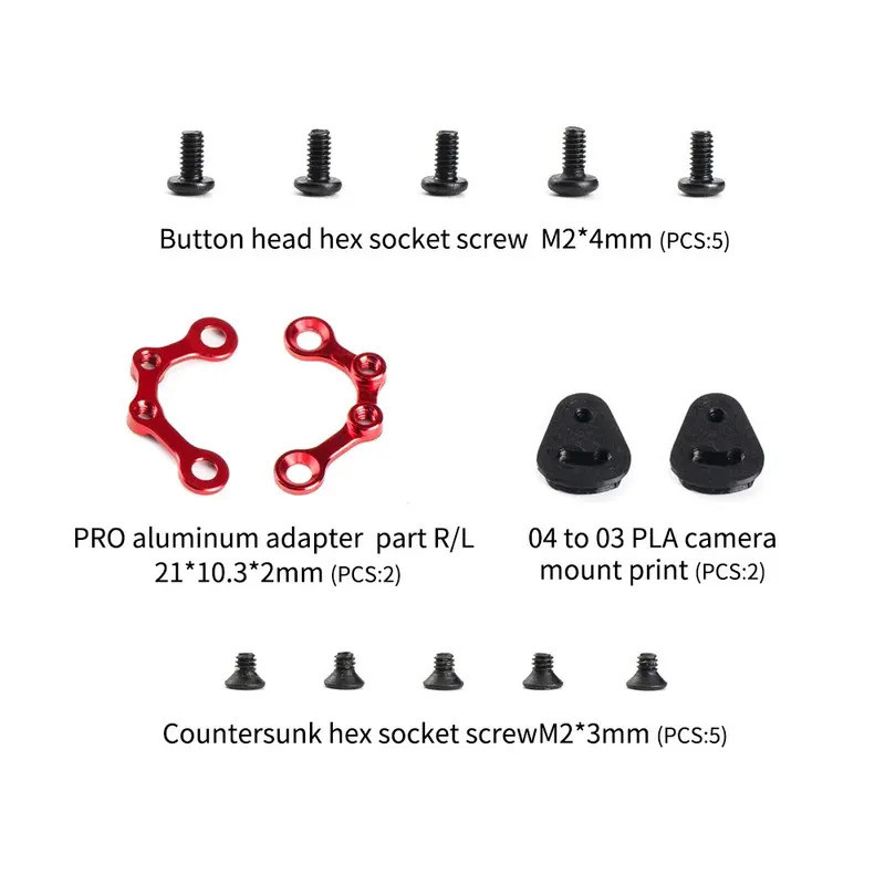 อะแดปเตอร์ HB Axisflying O4 PRO เป็น O3 สําหรับอุปกรณ์เสริม FPV