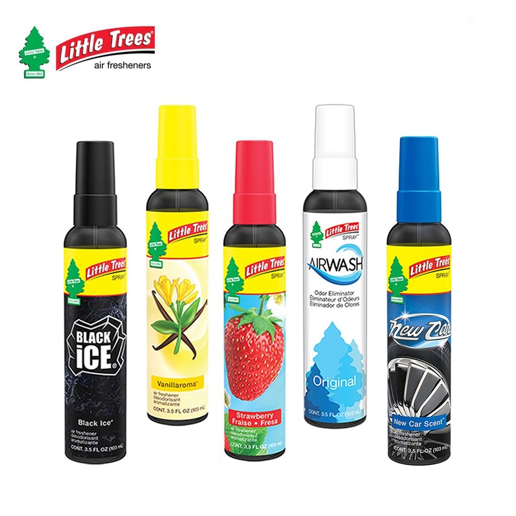 Little Trees สเปรย์ปรับอากาศ สเปรย์ดับกลิ่น ดับกลิ่นห้อง ฉีดเสื้อผ้า 103 ml