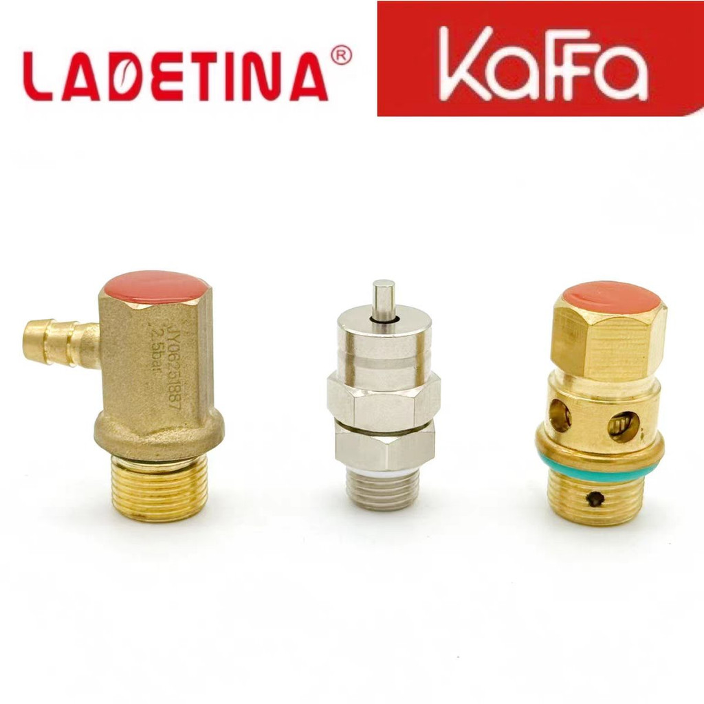 Kaffa/LaDeTiNa LaDeTiNA เครื่องชงกาแฟหม้อไอน้ําวาล์วความดันไอเสียวาล์วเครื่องชงกาแฟอุปกรณ์เสริม