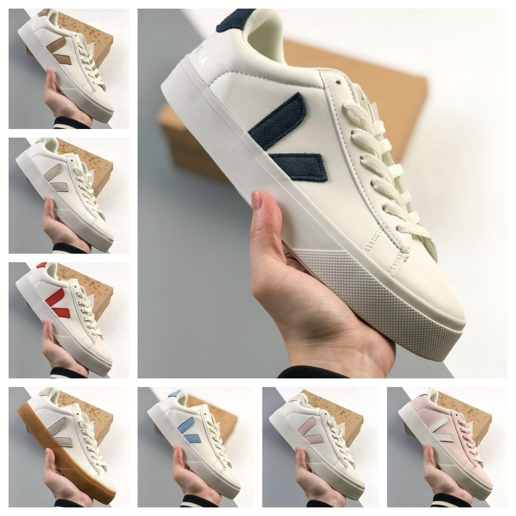 รองเท้าผ้าใบ Veja Esplar สีดําและสีขาวสําหรับทั้งชายและหญิง LUB0