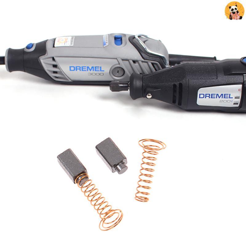 [CO] 2 ชิ้นคาร์บอนแปรงมอเตอร์สําหรับ Dremel 3000 200 สําหรับมอเตอร์โรตารี่ไฟฟ้าเครื่องมือแปรงซ่อมส่ว