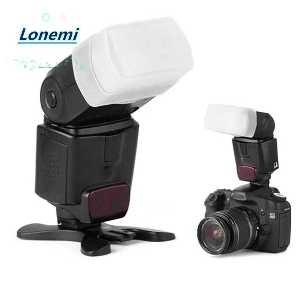 LONEMI Flash Diffuser, Dome White Light Diffuser, ฝาครอบซิลิโคนดิฟฟิวเซอร์