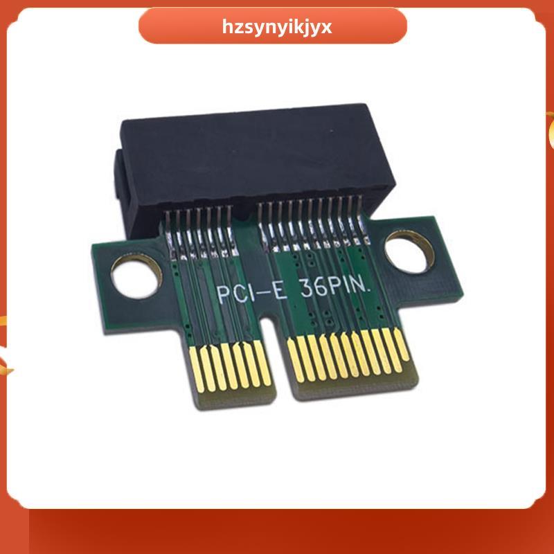 hzsynyikjyxMale to Female PCI-E 1X Riser Card Adapter Extended Computer Server PCI-E 1X Elevated Pro
