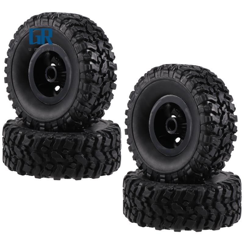 4 ชิ้น 65 มิลลิเมตรยาง Tyres ล้อสําหรับ MN D90 D99S MN-90 MN91 MN98 MN99S C14 C24 C24-1 C34 B14 B24 
