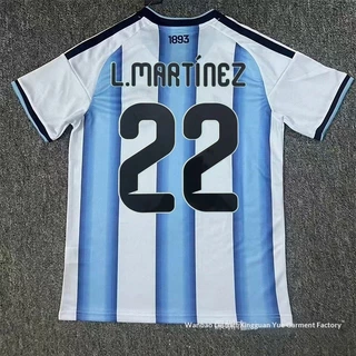 เสื้อฟุตบอลอาร์เจนตินา 2026 ฟุตบอลโลก เบอร์ 7 และ 10 เสื้อเมสซี่
