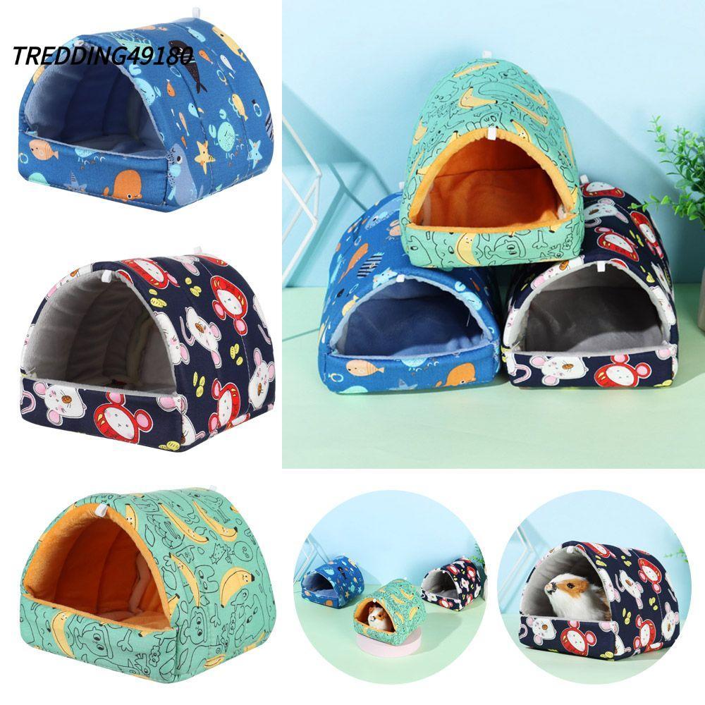 สั่น49180บ้านหนูแฮมสเตอร์กระต่ายกระรอกที่มีสีสันนุ่มแฟชั่นหนูตะเภารัง