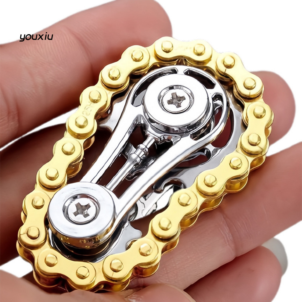YX โต๊ะ Fidget Spinner Fidget CHAIN ของเล่นเกียร์ Fidget Spinner ของเล่นสําหรับความเครียดบรรเทาความว