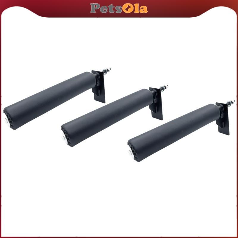 [PETSOLA] Squat Rack ขากดลูกกลิ้งสิ่งที่แนบมาเหล็กทนทาน PU อุปกรณ์เสริมออกกําลังกายสําหรับแยก Squat 
