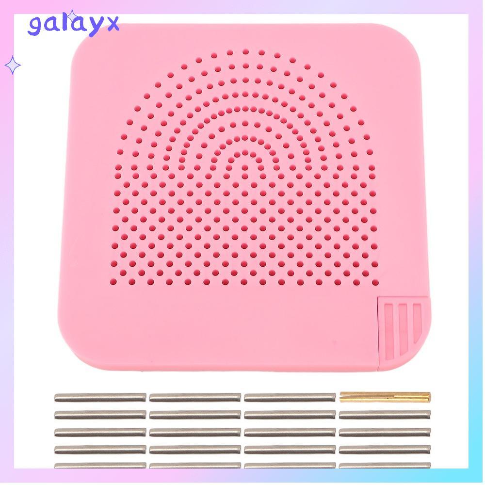 GALAYX กระดาษ Quilling BOARD, พร้อมลิ้นชักจัดเก็บพร้อม Pins Quilling Guide Board, Quilling Winder Bo