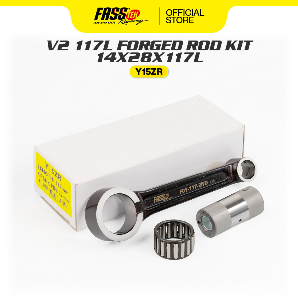 V2 117L Y15ZR FORGED ROD KIT 14x28x117L FASSTEK