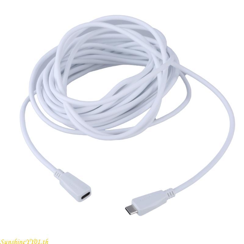 SUN สายต่อ USB C USB C ชายเป็น USB C หญิงสายต่อ 480bps