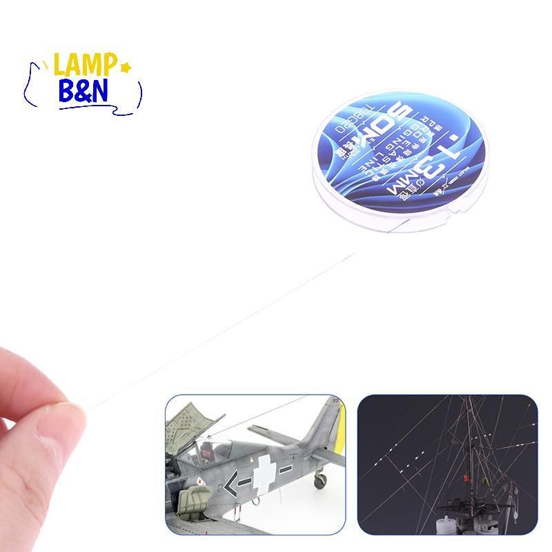[B&N] Galaxy 0.05mm/0.08mm/0.13mm Model Pro Elastic Line (50M/ม้วน) สําหรับอุปกรณ์ทําโมเดลเรือถังเคร