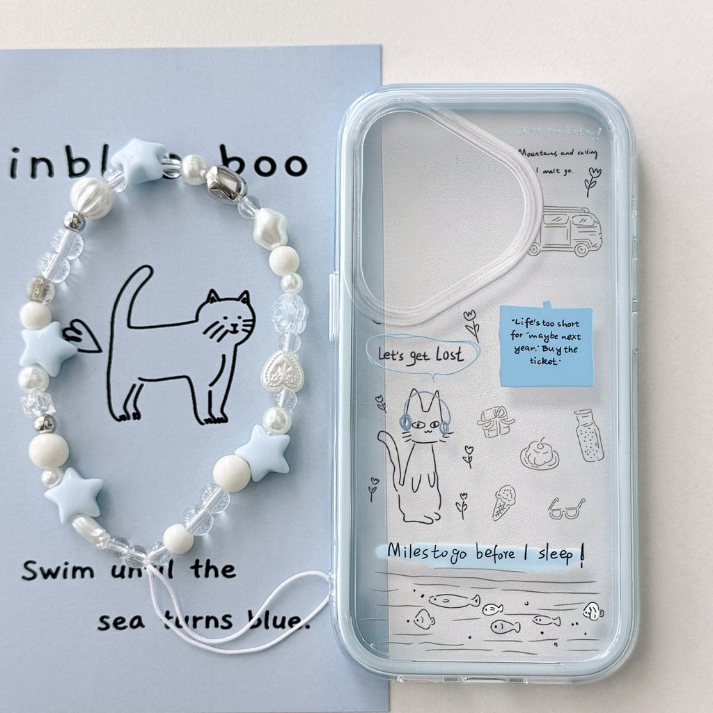Line Cat เคสใส Samsung S22 S23 S24 S25 S26 Ultra FE เคสโทรศัพท์ S26ultra เคสป้องกัน A55 A56 เคสป้องกัน