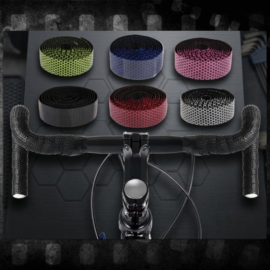 👉 เทป พันแฮนด์ จักรยาน ผ้าพันแฮนด์ มือจับ เสือหมอบ EVA Bar Tape กันลื่น ระบายอากาศ กระชับมือ ลดแรงสั่นสะเทือน 👉