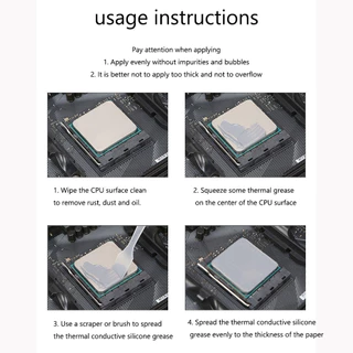Arctic Silicone MX-6 Thermal Compound 4 กรัม mx4 ซิลิโคนระบายความร้อน ลดความร้อนอย่างดี cpu gpu