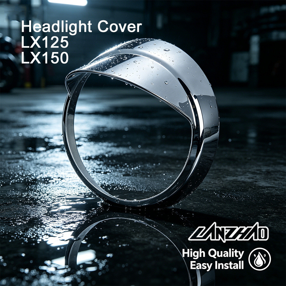 ไฟหน้าสกู๊ตเตอร์ VESPA LX 125 LX125 เนื้อแมตต์ สีดํา สีเงิน LX150