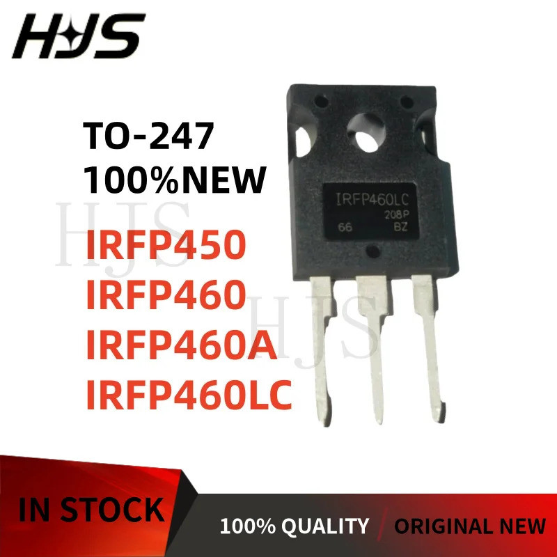 5PCS IRFP450 IRFP460 IRFP460A IRFP460LC TO-247 IRFP450 460A 460LC ในสต็อกมอสในสต็อกชิป 6U2P