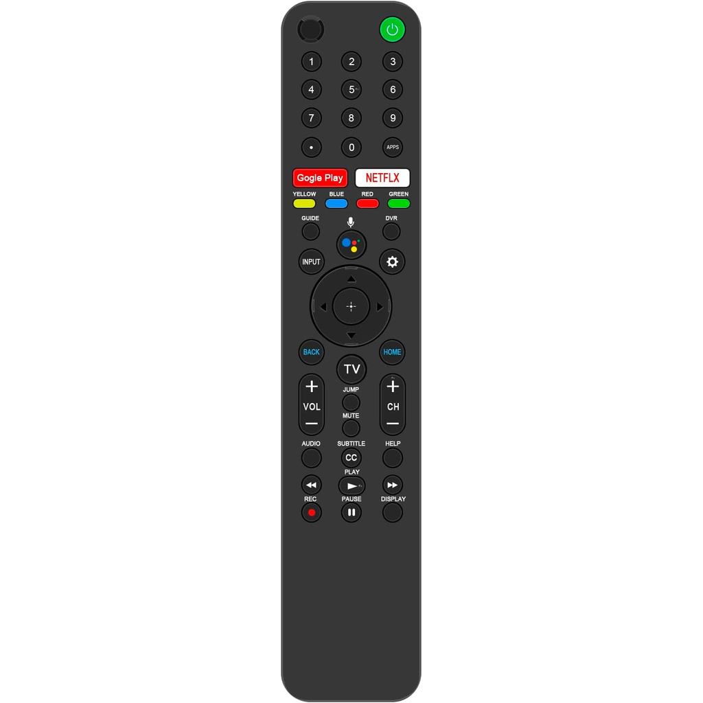 เปลี่ยนเสียงรีโมทคอนโทรลสําหรับ Sony OLED TV XBR-43X800H XBR-49X800H XBR-55X800H XBR-65X800H XBR-75X