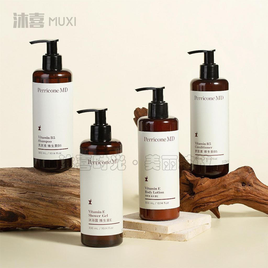 Perricone MD Vitamin B5 Series แชมพู ครีมนวดผม เจลอาบน้ํา โลชั่นเพิ่มความชุ่มชื้น 300ml EPOH Q2KJ