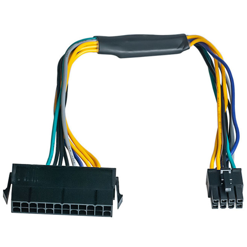 24 Pin ถึง 8 Pin ATX PSU Power Adapter สําหรับ DELL Optiplex 3020 7020 9020 Precision T1700 12 นิ้ว 