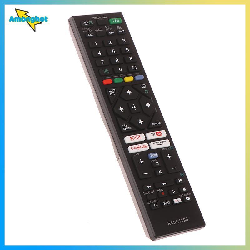 Amonghot> Universal สมาร์ททีวีรีโมทคอนโทรลสําหรับ Sony LCD LED Bravia TV RM-L1195 RM-YD005 RM-YD092 