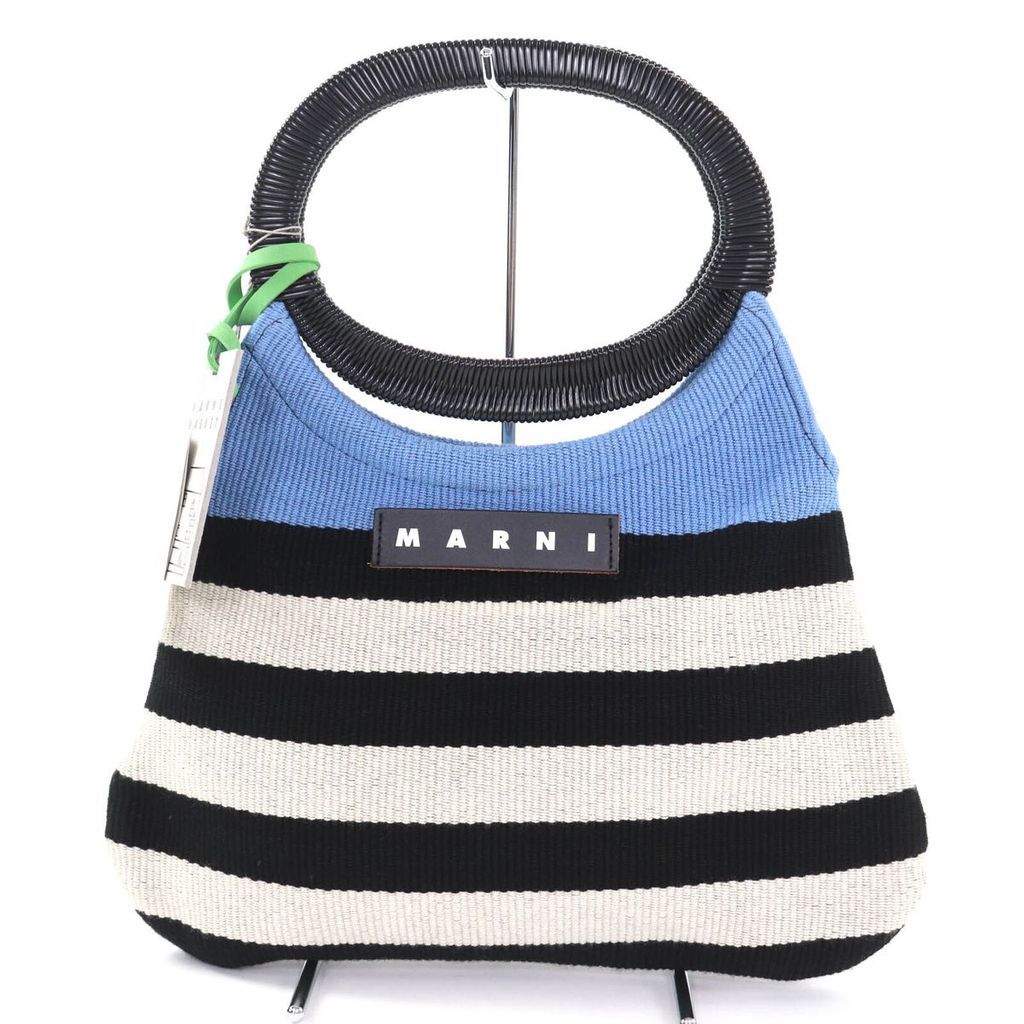 Marni Handbag Purse Tote Bag Cotton Used