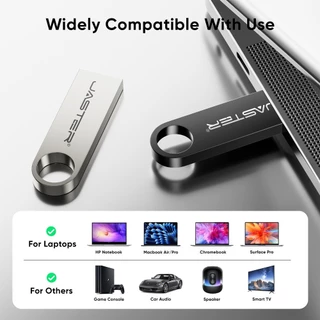 JASTER โลหะ USB 2.0 แฟลชไดรฟ์ 128GB หน่วยความจําความจุจริง Stick 64GB ไดรฟ์ปากกาแบบพกพา 32GB U Disk 16GB ของขวัญสร้างสรรค์